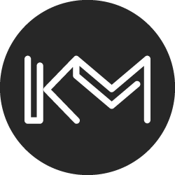 Kristine Menkins design logo mark